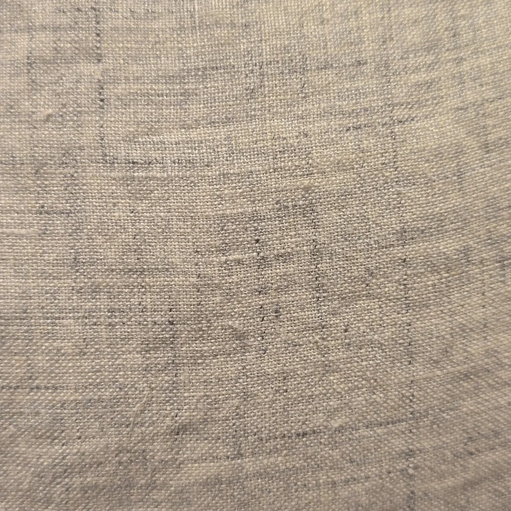 European Flax Linen Duvet Cover, Frost Gray Fiber Dye, King/Cal King,$300.00 USD